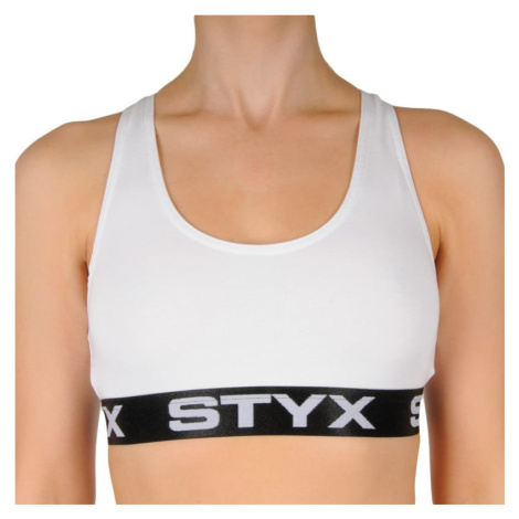 Women's bra Styx sport white