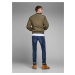 Tmavomodré slim fit rifle Jack & Jones Tim