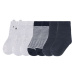 lupilu® Detské ponožky s biobavlnou, 7 párov (pruhy/sivá/navy modrá/biela)