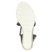 TOM TAILOR Remienkové sandále  tmavomodrá / čierna / biela