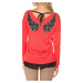 Trendy Koucla pullover with angel wings camel Einheitsgroesse