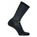 UYN Cyklistické ponožky klasické - AERO WINTER - čierna/zelená