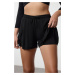 Trendyol Black 2 Layered Tights Inside Knitted Sports Shorts