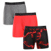 3PACK pánske boxerky Under Armour viacfarebné (1383879 713)