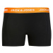 Jack & Jones Junior Nohavičky 'Gab'  kráľovská modrá / jedľová / oranžová / čierna