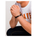 Ombre Clothing Men's bracelet on the strap A206 Brown