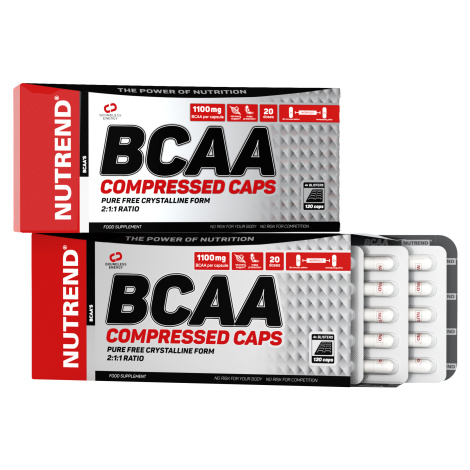 Nutrend BCAA Compressed Caps 120 kapsúl