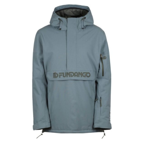 FUNDANGO BIRCH LOGO ANORAK Dámska lyžiarska/snowboardová bunda, modrá, veľkosť