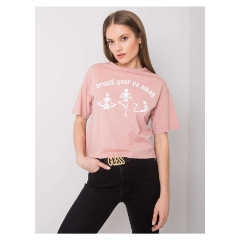 T-shirt-157-TS-0086.60P-Light Pink Rue Paris