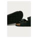 Nubukové papuče Birkenstock Arizona čierna farba