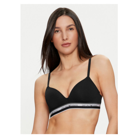 Emporio Armani Underwear Podprsenka bez kostíc 164410 4R227 00020 Čierna