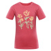 Children's cotton T-shirt ALPINE PRO BIGERO calypso coral variant pa