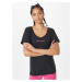 Champion Authentic Athletic Apparel Funkčné tričko  ružová / čierna