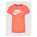 Nike Tričko Essential BV6169 Oranžová Regular Fit