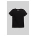 Tričko Karl Lagerfeld Wax Seal Logo T-Shirt Black