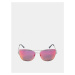 Dámske slnečné okuliare v striebornej farbe Meatfly Vision