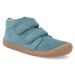 Barefoot zateplená obuv KOEL4kids - Bob Turquoise modrá