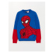 LC Waikiki Lcw Crew Neck Spiderman Patterned Long Sleeve Boy's Knitwear Sweater