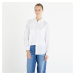 Košeľa Tommy Jeans Solid Linen Blend Shirt White