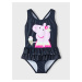 Tmavomodré dievčenskú jednodielne plavky name it Peppa Pig