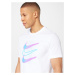 Nike Sportswear Tričko  svetlomodrá / fialová / šedobiela