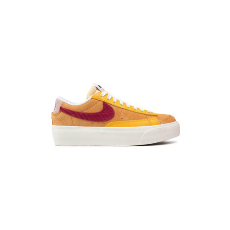 Nike Sneakersy Blazer Low Platform DO6721 700 Hnedá