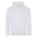 Just Hoods Unisex mikina s kapucňou JH001 Ash -Heather