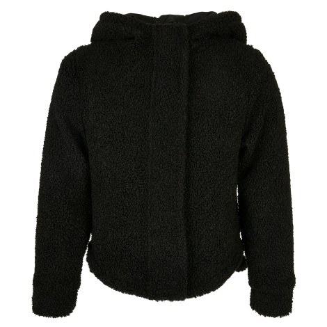 Sherpa Girls' Short Jacket Black Urban Classics