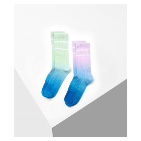 Ponožky Karl Lagerfeld K/Essential Grad Sock 2Pak Modrá