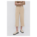 Nohavice Lauren Ralph Lauren dámske, béžová farba, jednofarebné