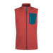 Men's softshell vest KILPI TOFANO-M dark red