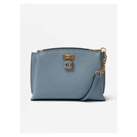 Light blue women's leather crossbody handbag Michael Kors Ruby - Women