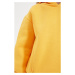 Trendyol Yellow Basic Raised Girls' Knitted Thick Sweatshirt