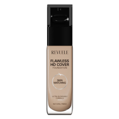 Revuele Flawless HD Cover Foundaion make-up 33 ml, 01 Ivory