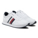 Tommy Hilfiger Sneakersy Runner Evo Lth Mix Ess FM0FM05121 Biela