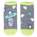 Kotníkové bavlněné ponožky vzory barev model 16650747 Grey 4346 - Yoclub