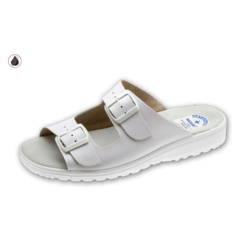 MEDIBUT Zdravotná obuv - sandále, vzor 06S-47, biela, veľ. 47 TOW005925