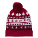 Christmas Beanie Dots red/white