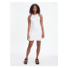 Letné a plážové šaty pre ženy Calvin Klein Jeans - biela
