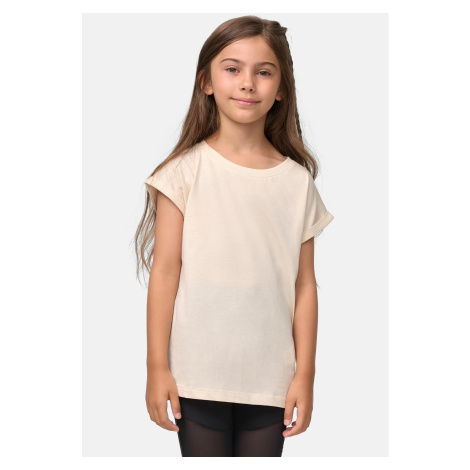 Girls' Organic T-Shirt with Extended Shoulder Whitesand Urban Classics