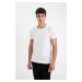 DEFACTO Slim Fit Crew Neck Short Sleeve Pajama Top