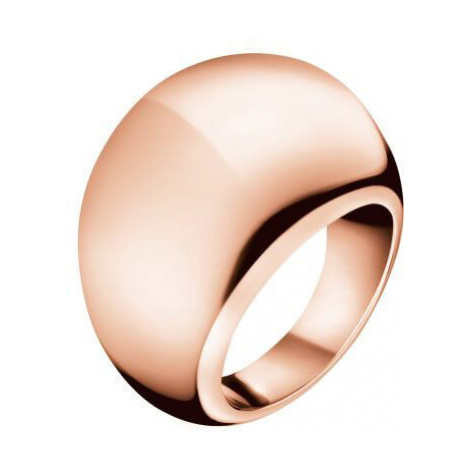 Calvin Klein Bronzový prsteň Ellipse KJ3QPR1001 52 mm