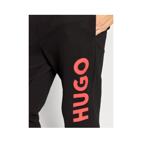 Hugo Teplákové nohavice Dutschi 50473211 Čierna Regular Fit Hugo Boss