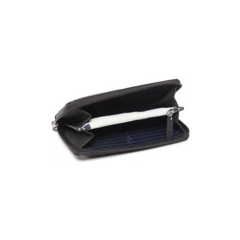 Lacoste Veľká dámska peňaženka L Zip Wallet NF2900PO Čierna