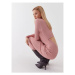 Guess Úpletové šaty W3YK21 Z2U00 Ružová Slim Fit