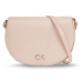 Calvin Klein Kabelka Ck Daily Saddle Bag_Pearlized K60K611883 Sivá