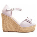 Leindia  92399  Espadrilky Fialová