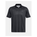 Čierne vzorované športové polo tričko Under Armour UA Perf 3.0 Printed Polo