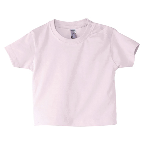 SOĽS Mosquito Detské tričko s krátkym rukávom SL11975 Pale pink