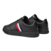 Tommy Hilfiger Sneakersy Supercup Lth Stripes Ess FM0FM04895 Čierna